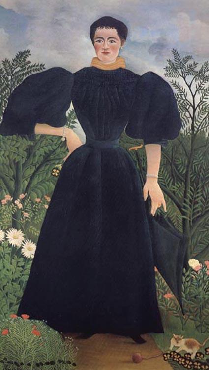 Henri Rousseau Portrait of a Woman oil painting picture